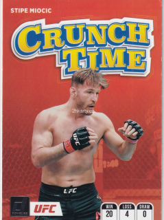 2022 Panini Donruss UFC - Stipe Miocic - Crunch Time