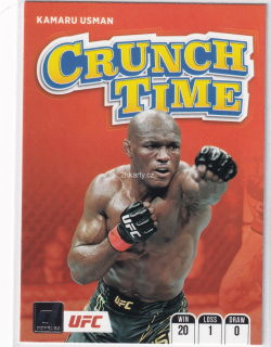 2022 Panini Donruss UFC - Kamaru Usman - Crunch Time
