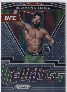 2022 Panini Prizm UFC - Aljamain Sterling - Fearless