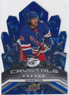 2021-22 UD Ice - Adam Fox - Ice Crystals