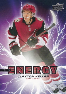 2019-20 UD Series 1 - Clayton Keller - Pure Energy
