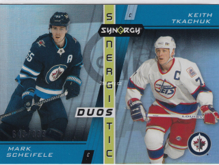 2021-22 UD Synergy - Mark Scheifele; Keith Tkachuk - Synergistic Duos /899