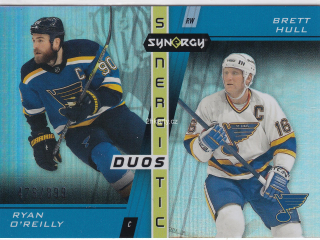 2021-22 UD Synergy - Ryan O'Reilly; Brett Hull - Synergistic Duos /899