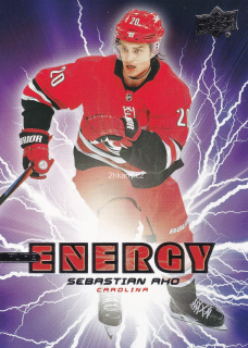 2019-20 UD Series 1 - Sebastian Aho - Pure Energy