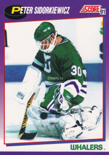 1991-92 Score - Peter Sidorkiewicz (American)