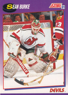 1991-92 Score - Sean Burke (American)