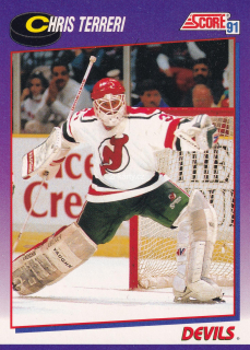 1991-92 Score - Chris Terreri (American)