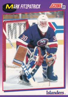 1991-92 Score - Mark Fitzpatrick (American)