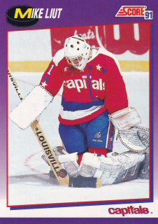 1991-92 Score - Mike Liut (American)