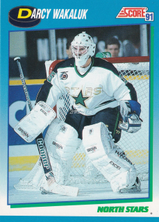 1991-92 Score - Darcy Wakaluk (English)