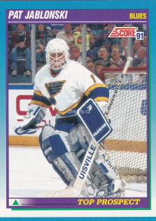 1991-92 Score - Pat Jablonski (English)