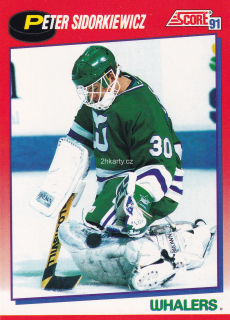 1991-92 Score - Peter Sidorkiewicz (French)