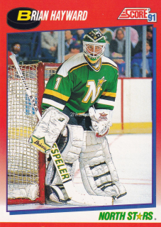 1991-92 Score - Brian Hayward (French)