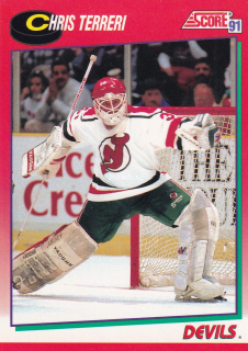 1991-92 Score - Chris Terreri (English)