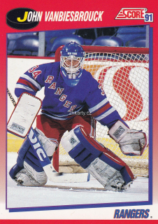 1991-92 Score - John Vanbiesbrouck (French)
