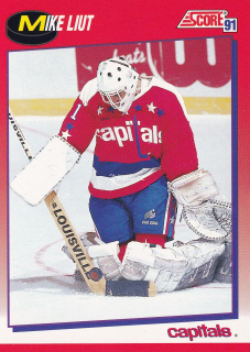 1991-92 Score - Mike Liut (French)
