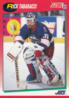 1991-92 Score - Rick Tabaracci (English)