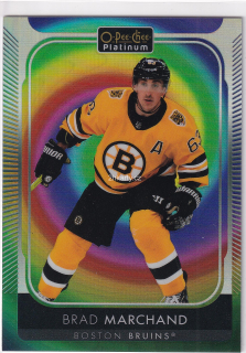 2021-22 UD O-Pee-Chee Platinum - Brad Marchand - Rainbow Color Wheel