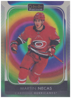 2021-22 UD O-Pee-Chee Platinum - Martin Nečas - Rainbow Color Wheel #79