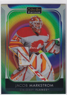 2021-22 UD O-Pee-Chee Platinum - Jacob Markstrom - Rainbow Color Wheel