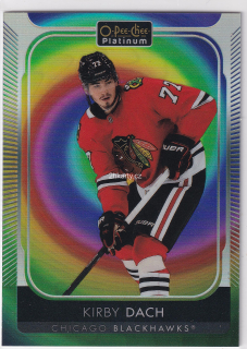 2021-22 UD O-Pee-Chee Platinum - Kirby Dach - Rainbow Color Wheel