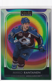 2021-22 UD O-Pee-Chee Platinum - Mikko Rantanen - Rainbow Color Wheel