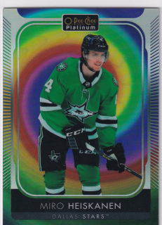 2021-22 UD O-Pee-Chee Platinum - Miro Heiskanen - Rainbow Color Wheel