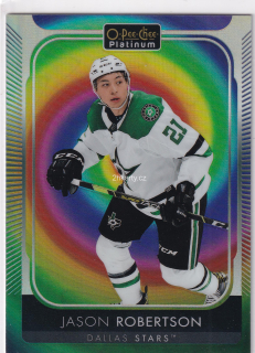 2021-22 UD O-Pee-Chee Platinum - Jason Robertson - Rainbow Color Wheel