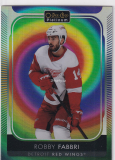 2021-22 UD O-Pee-Chee Platinum - Robby Fabbri - Rainbow Color Wheel