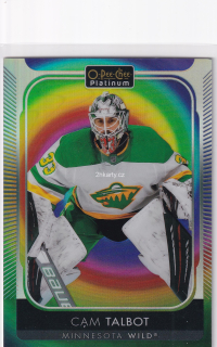 2021-22 UD O-Pee-Chee Platinum - Cam Talbot - Rainbow Color Wheel