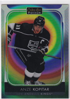 2021-22 UD O-Pee-Chee Platinum - Anze Kopitar - Rainbow Color Wheel