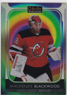 2021-22 UD O-Pee-Chee Platinum - Mackenzie Blackwood - Rainbow Color Wheel