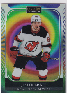 2021-22 UD O-Pee-Chee Platinum - Jesper Bratt - Rainbow Color Wheel