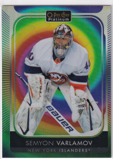 2021-22 UD O-Pee-Chee Platinum - Semyon Varlamov - Rainbow Color Wheel