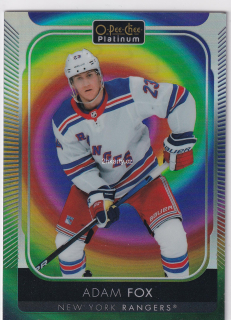 2021-22 UD O-Pee-Chee Platinum - Adam Fox - Rainbow Color Wheel
