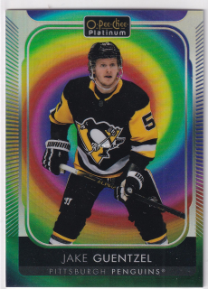 2021-22 UD O-Pee-Chee Platinum - Jake Guentzel - Rainbow Color Wheel
