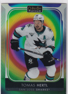 2021-22 UD O-Pee-Chee Platinum - Tomáš Hertl - Rainbow Color Wheel