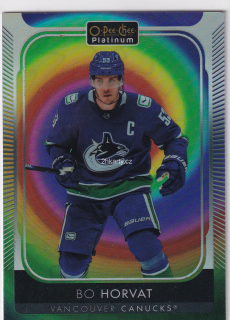 2021-22 UD O-Pee-Chee Platinum - Bo Horvat - Rainbow Color Wheel