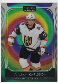 2021-22 UD O-Pee-Chee Platinum - William Karlsson - Rainbow Color Wheel