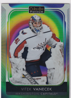2021-22 UD O-Pee-Chee Platinum - Vítek Vaněček - Rainbow Color Wheel