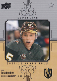 2021-22 UD Series 2 - Jake Leschyschyn - Honor Roll