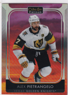 2021-22 UD O-Pee-Chee Platinum - Alex Pietrangelo - Sunset