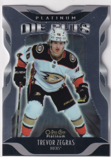 2021-22 UD O-Pee-Chee Platinum - Trevor Zegras - Die Cuts