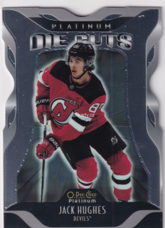 2021-22 UD O-Pee-Chee Platinum - Jack Hughes - Die Cuts