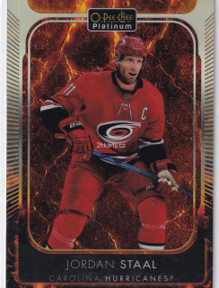 2021-22 UD O-Pee-Chee Platinum - Jordan Staal - Hot Magma /499