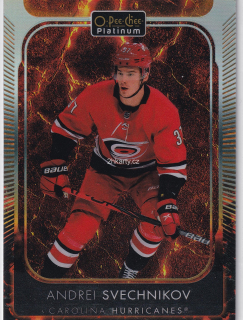 2021-22 UD O-Pee-Chee Platinum - Andrei Svechnikov - Hot Magma /499