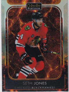 2021-22 UD O-Pee-Chee Platinum - Seth Jones - Hot Magma /499
