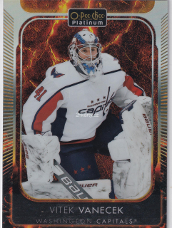 2021-22 UD O-Pee-Chee Platinum - Vítek Vaněček - Hot Magma /499