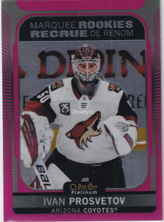 2021-22 UD O-Pee-Chee Platinum - Ivan Prosvetov - Matte Pink