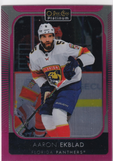 2021-22 UD O-Pee-Chee Platinum - Aaron Ekblad - Matte Pink